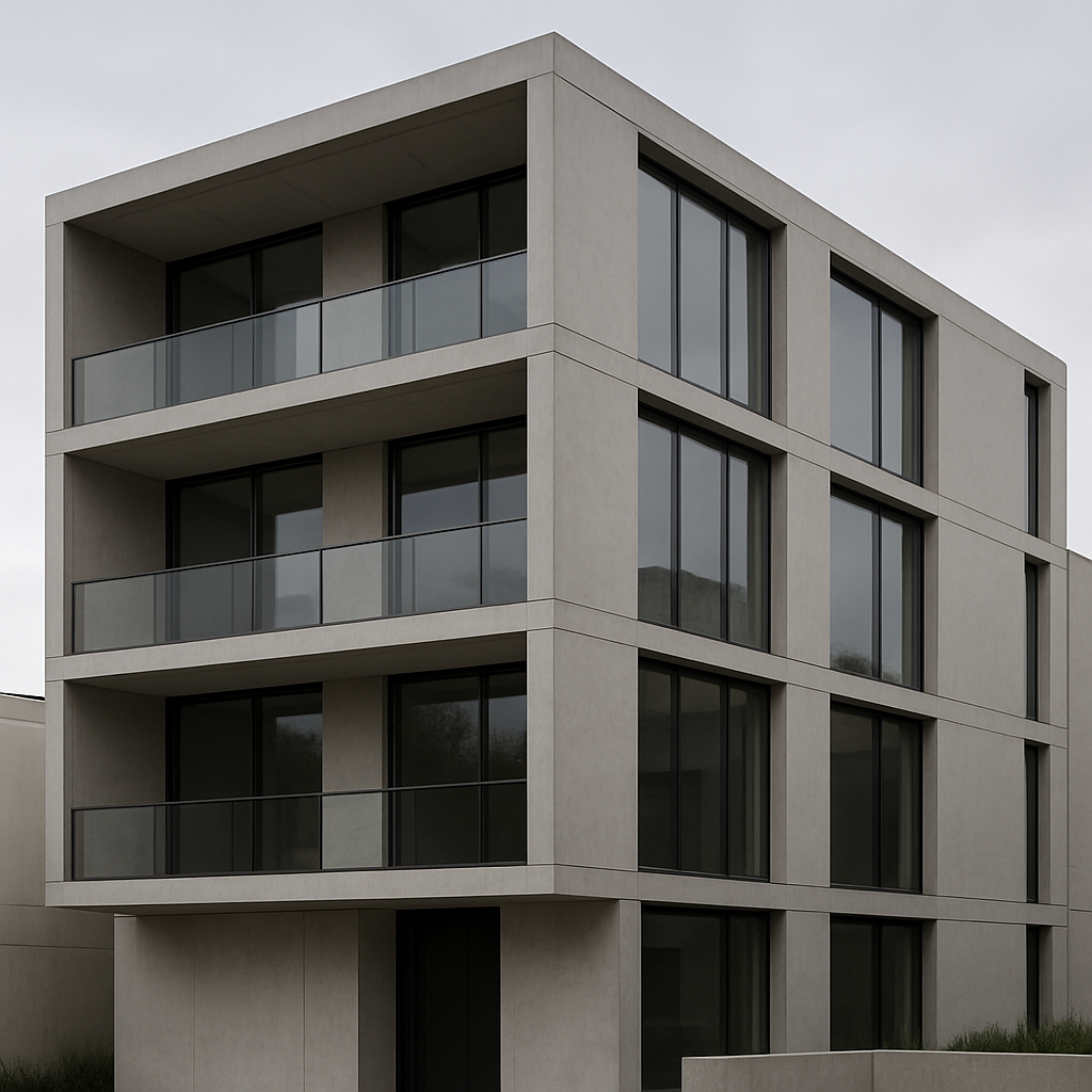 Edificio residencial contemporáneo en Montevideo